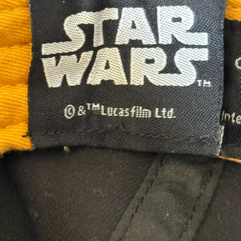 Star Wars Embroidered Strapback Hat Cap Logo Lucas Film Disney Han Solo Luke - Picture 8 of 11